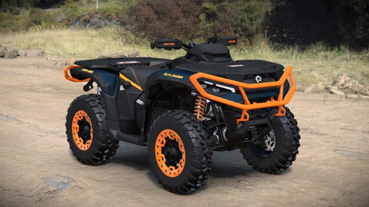 Квадроцикл Can-Am Outlander XT-P 1000R на бездорожье