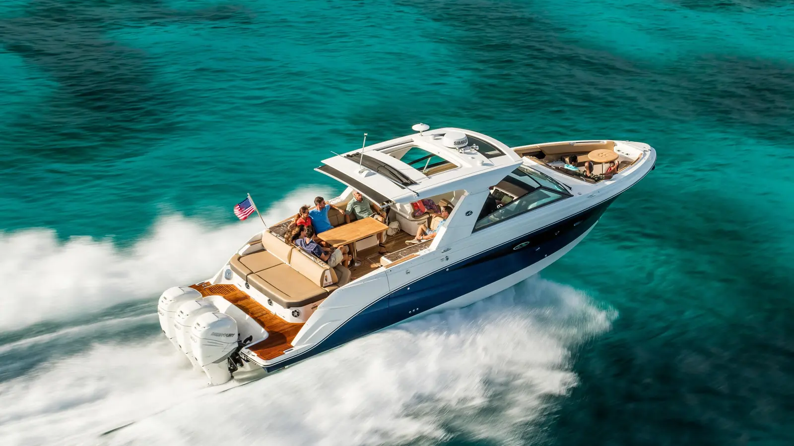 Sea Ray SLX 400 Outboard — фото 2