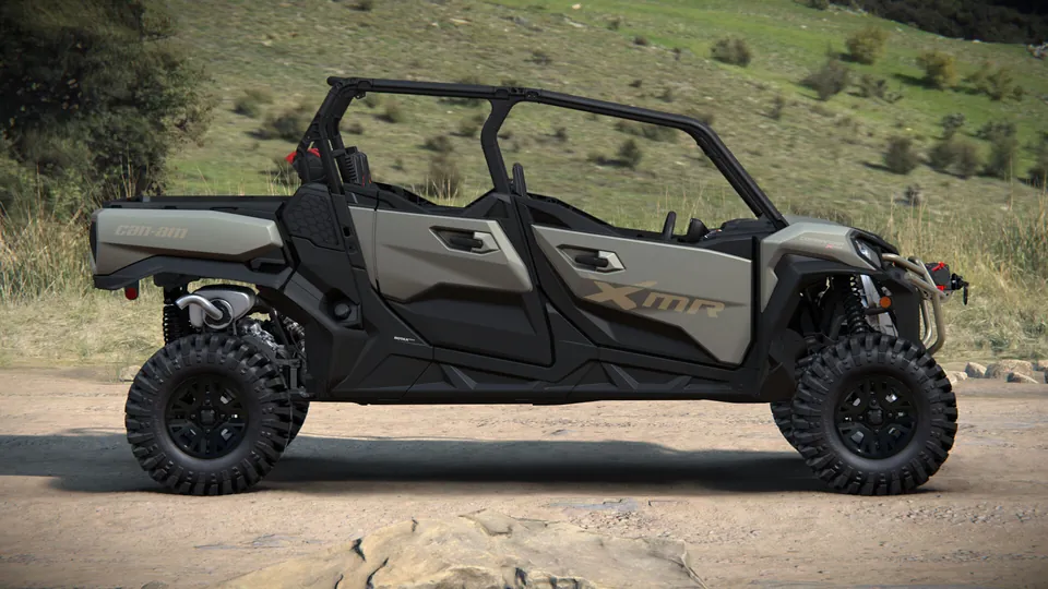 Can-Am Commander MAX X mr 2027, Loft Green Satin, вид сбоку