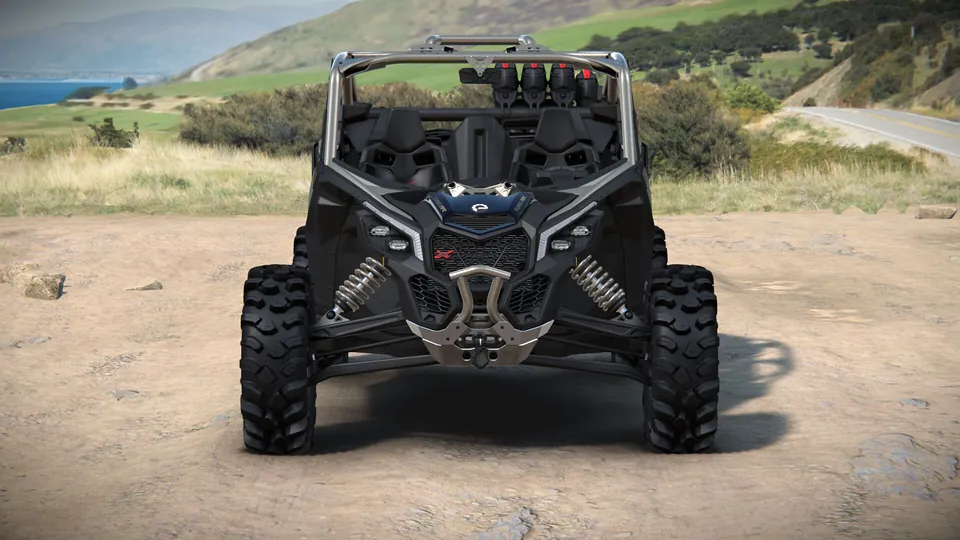 Can-Am Maverick X3 X mr 2027, Loft Green Satin, вид спереди