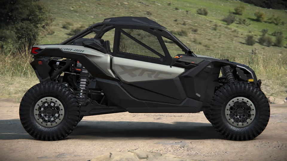 Can-Am Maverick X3 X rc 2027, Loft Green Satin, вид сбоку