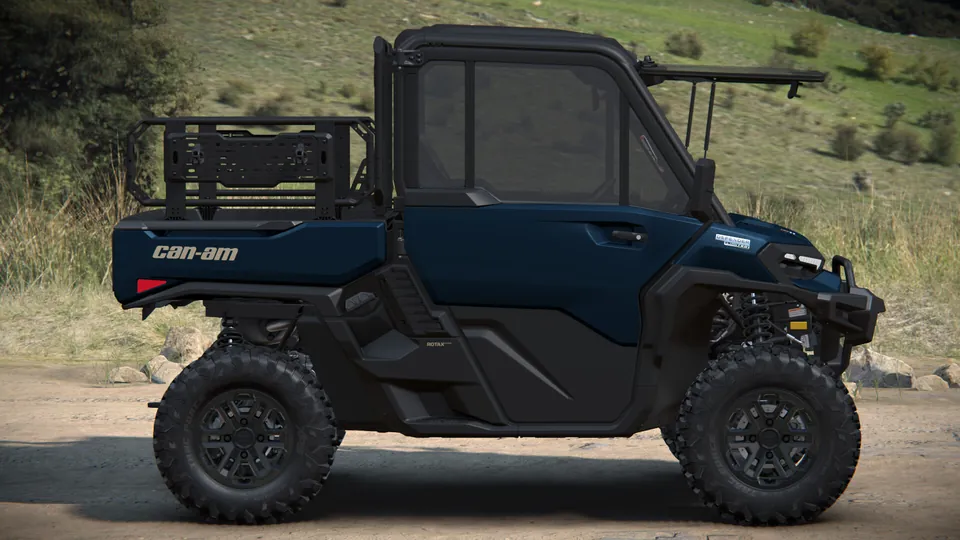 Can-Am Defender XU Limited 2027, Dusty Navy, вид сбоку