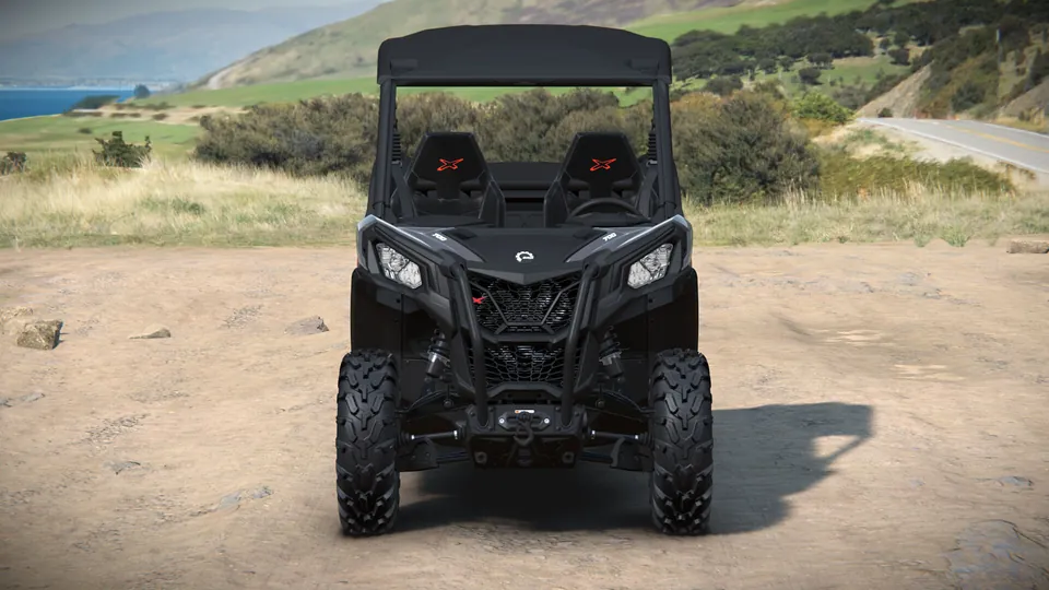 Can-Am Maverick Trail X 2027, Granite Grey, вид спереди