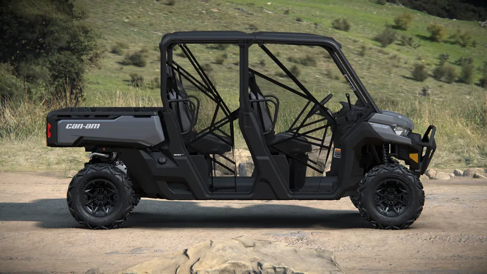 Can-Am Defender MAX XT HD9 2027, Dolomite Grey, вид сбоку