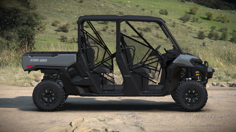 Can-Am Defender MAX XT HD10/HD11 2027, Dolomite Grey, вид сбоку