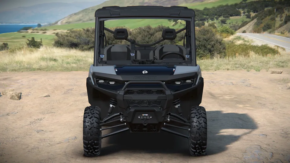Can-Am Defender MAX XT HD10/HD11 2027, Dolomite Grey, вид спереди