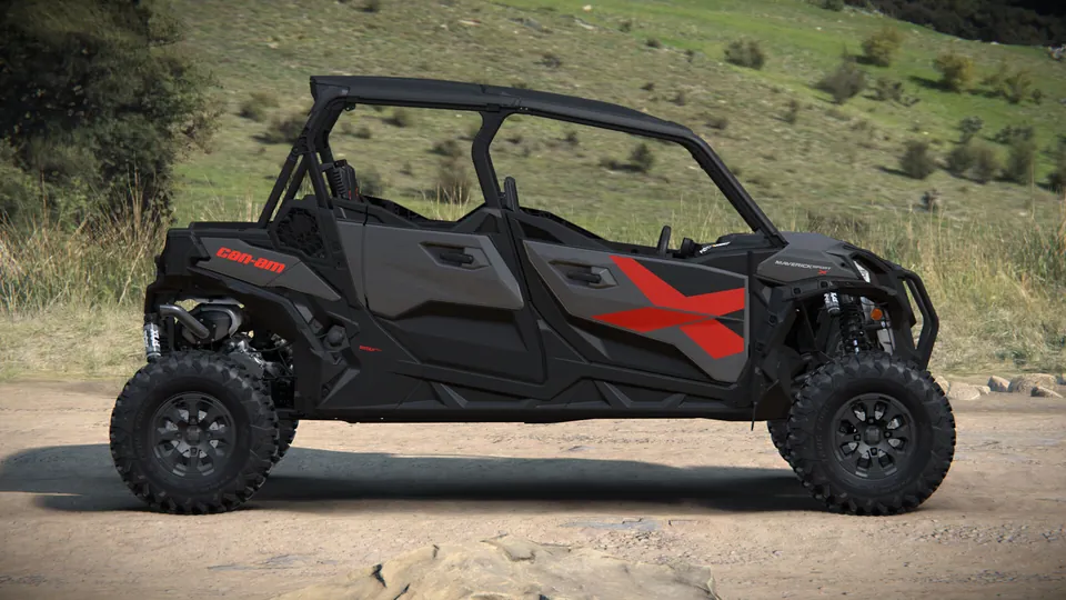 Can-Am Maverick Sport MAX X 2027, Granite Grey, вид сбоку
