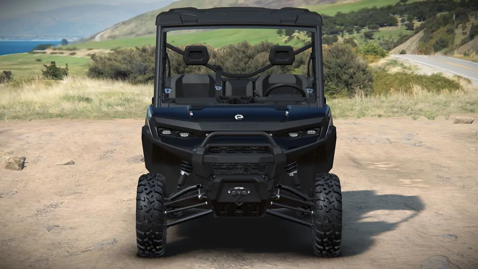 Can-Am Defender XT HD10/HD11 2027, Stealth Black, вид спереди