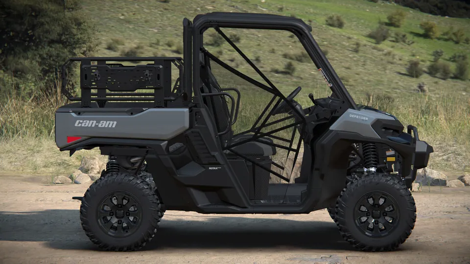 Can-Am Defender XU XT 2027, Dolomite Grey, вид сбоку