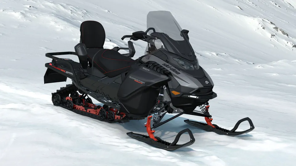 Ski-Doo Expedition LE 2027, Monument Grey, вид спереди справа