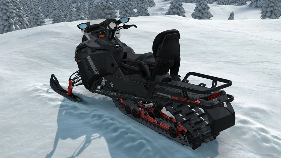Ski-Doo Expedition LE 2027, Monument Grey, вид сзади слева