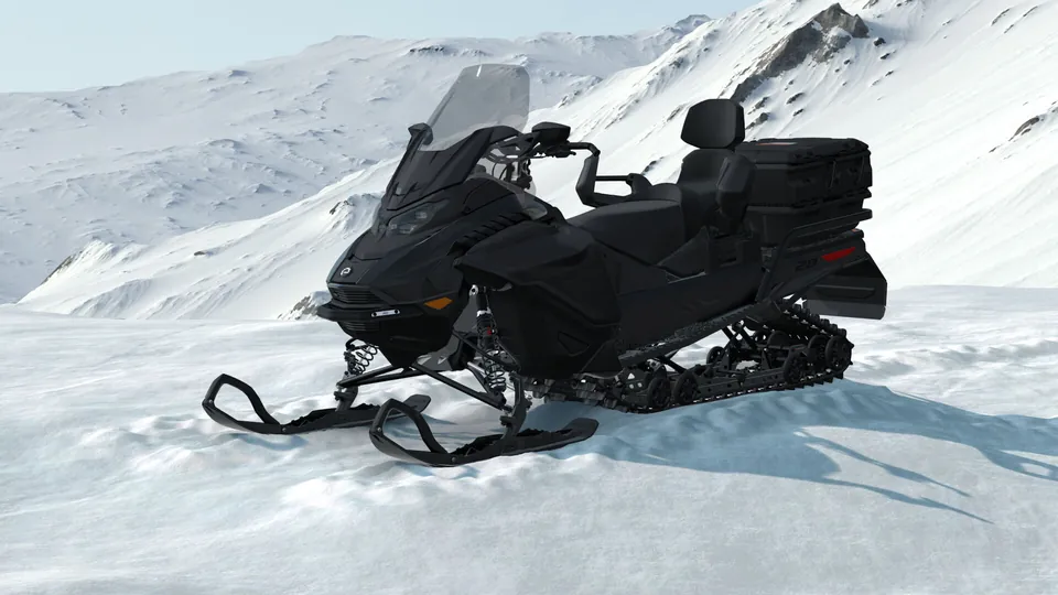 Ski-Doo Expedition SE 2027, Black, вид спереди слева