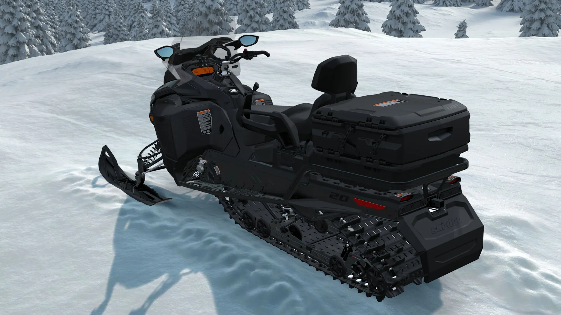 Ski-Doo Expedition SE 2027 с мотором 900 ACE Turbo, цвет Black