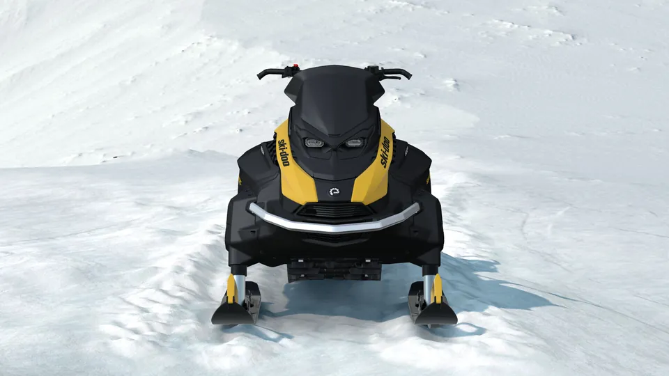Ski-Doo Skandic Sport 2027, Neo Yellow, вид спереди