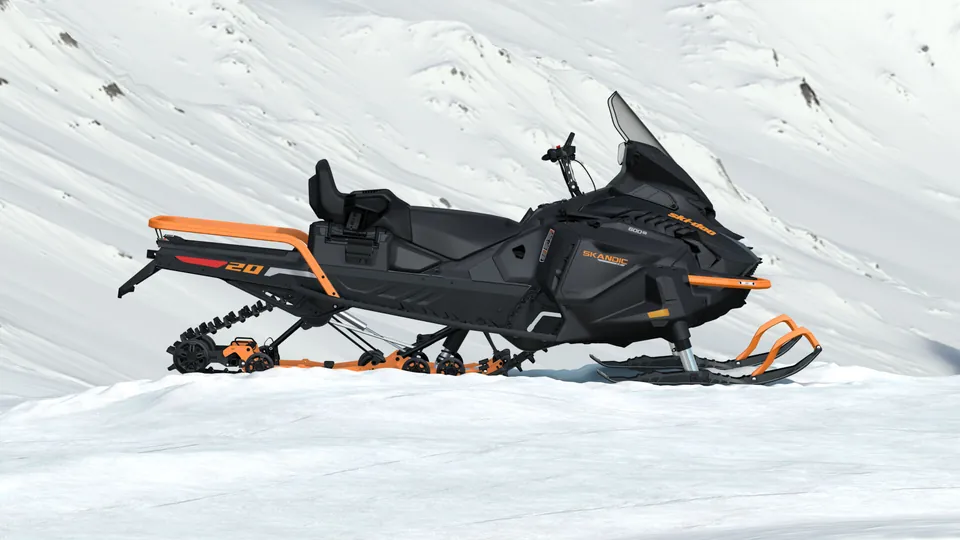 Ski-Doo Skandic LE 2027, Black, вид сбоку