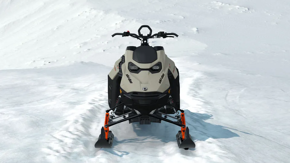 Ski-Doo Summit Adrenaline 2027, Arctic Desert, вид спереди