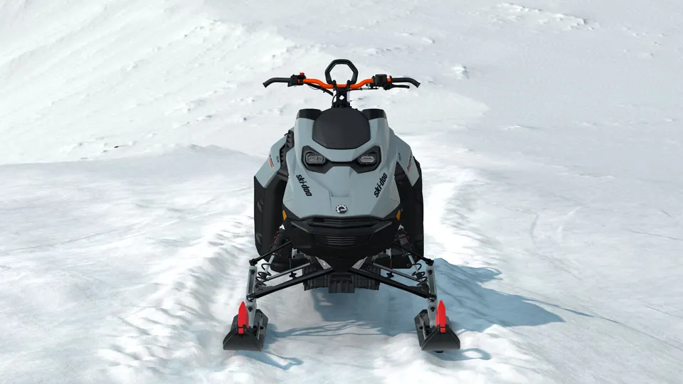 Ski-Doo Summit Edge 2027, Airy Blue, вид спереди