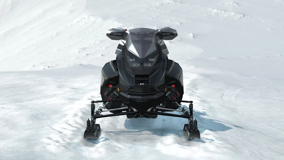 Ski-Doo Renegade X-RS 2027, Black, вид спереди
