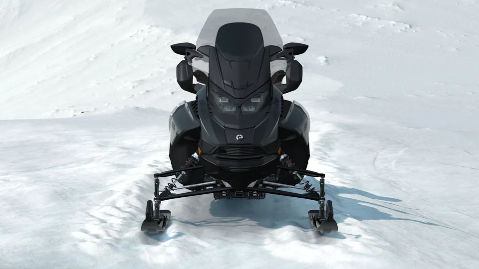 Ski-Doo Grand Touring LE 2027, Black, вид спереди
