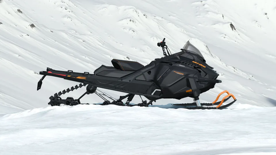Ski-Doo Tundra LE 2027, Black, вид сбоку