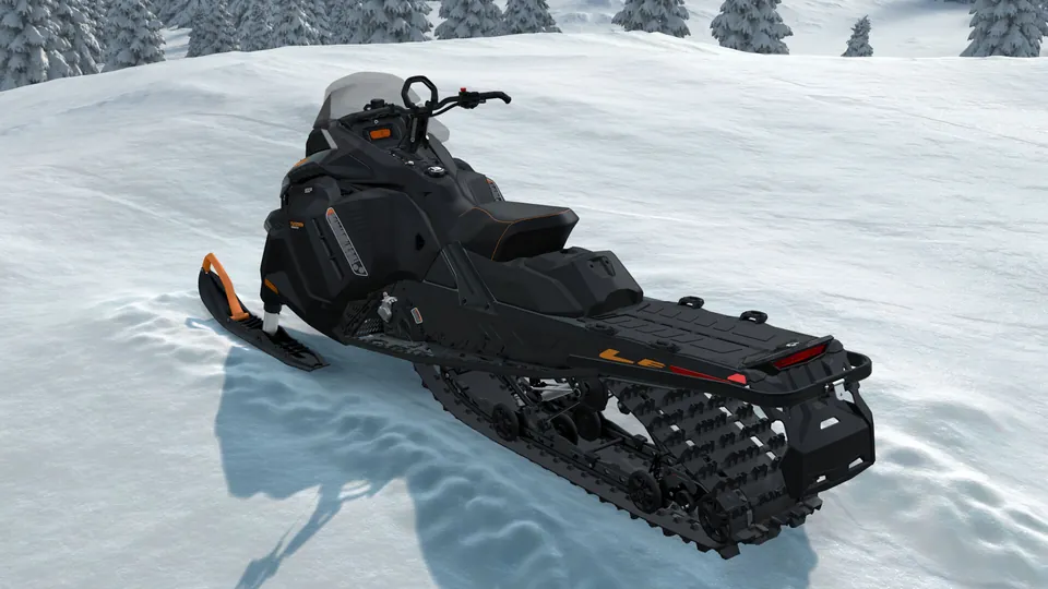 Ski-Doo Tundra LE 2027, Black, вид сзади слева