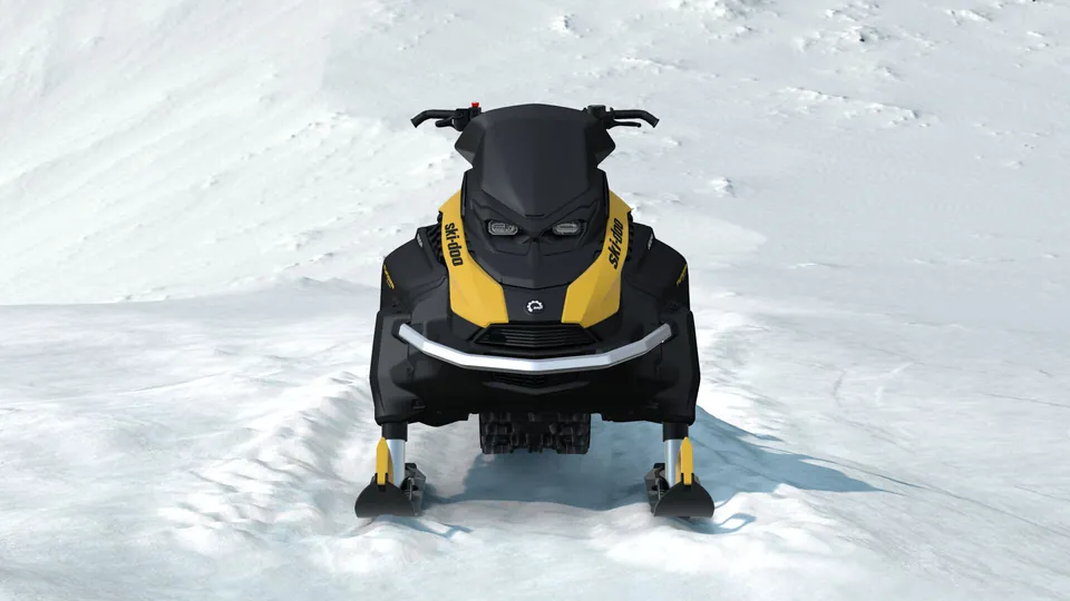 Ski-Doo Tundra Sport 2027, Neo Yellow, вид спереди