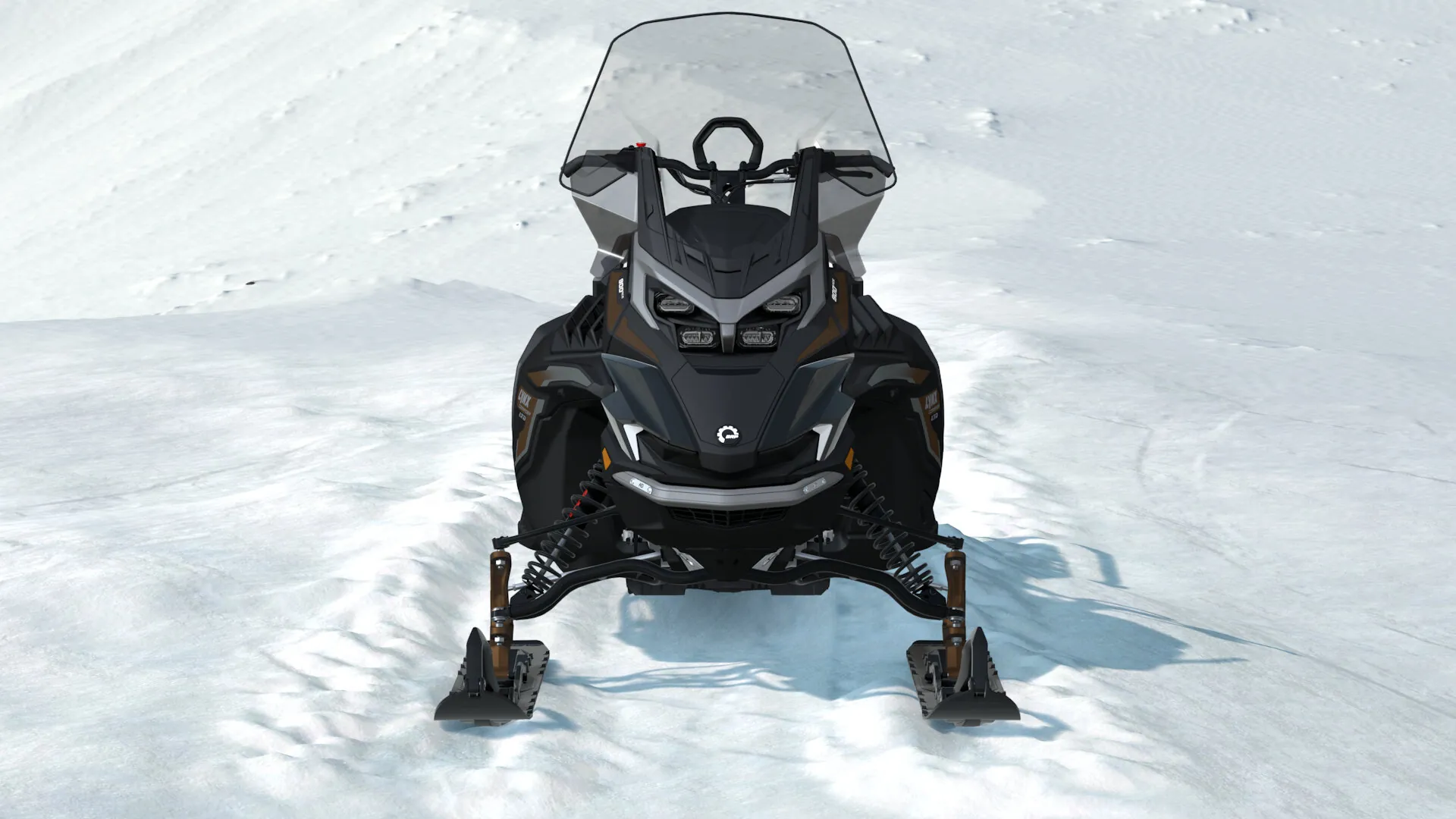 Lynx Commander Limited 2027, Noble Bronze / Black, вид спереди