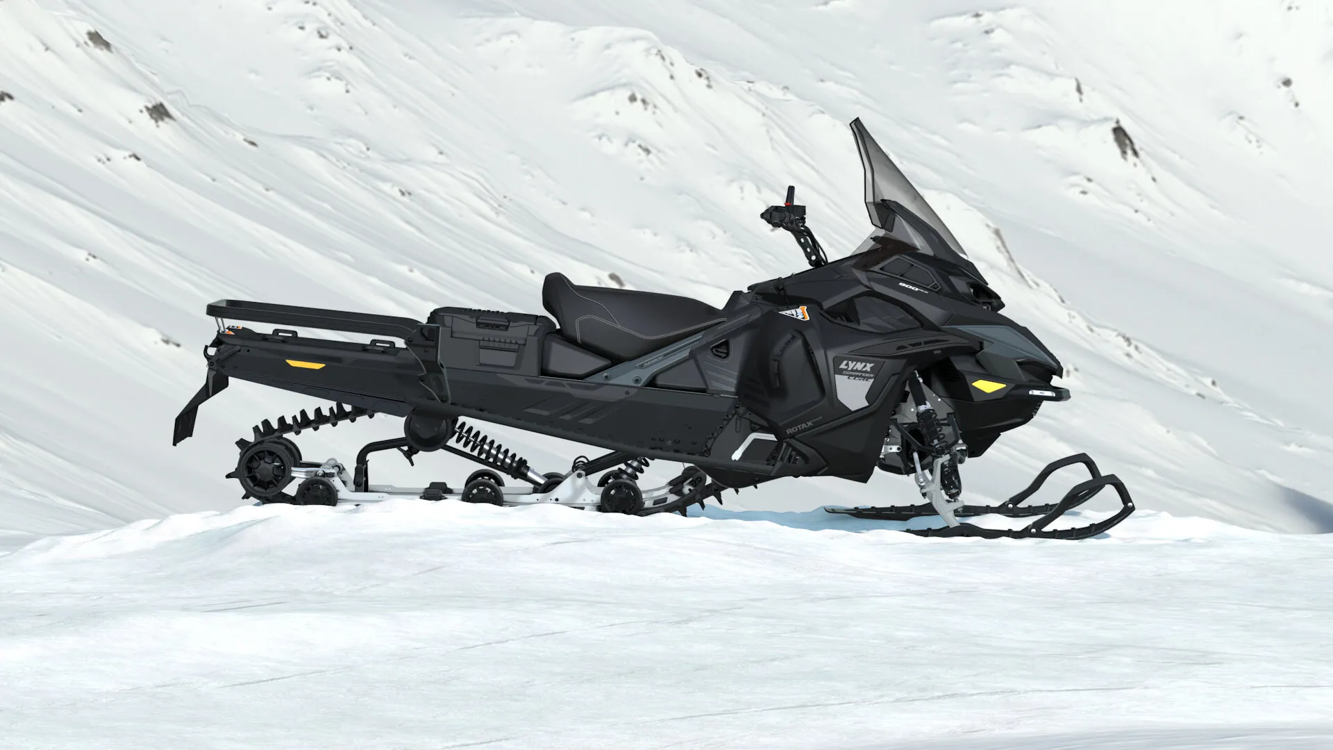 Lynx Commander Core 2027, Tactical Grey / Black, вид сбоку