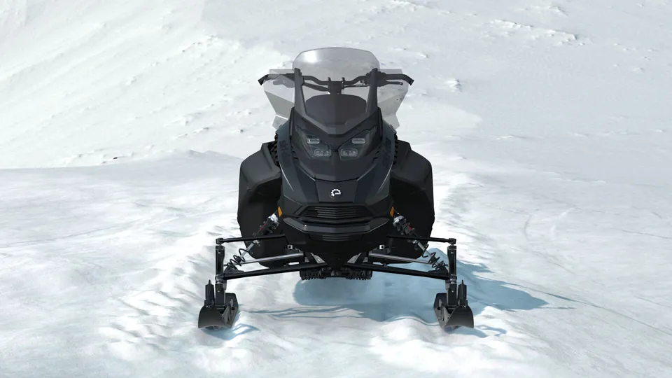 Ski-Doo Renegade Adrenaline 2027, Black, вид спереди