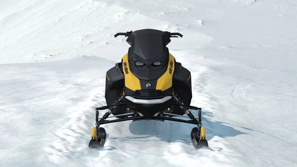 Ski-Doo Renegade Sport 2027, Neo Yellow, вид спереди