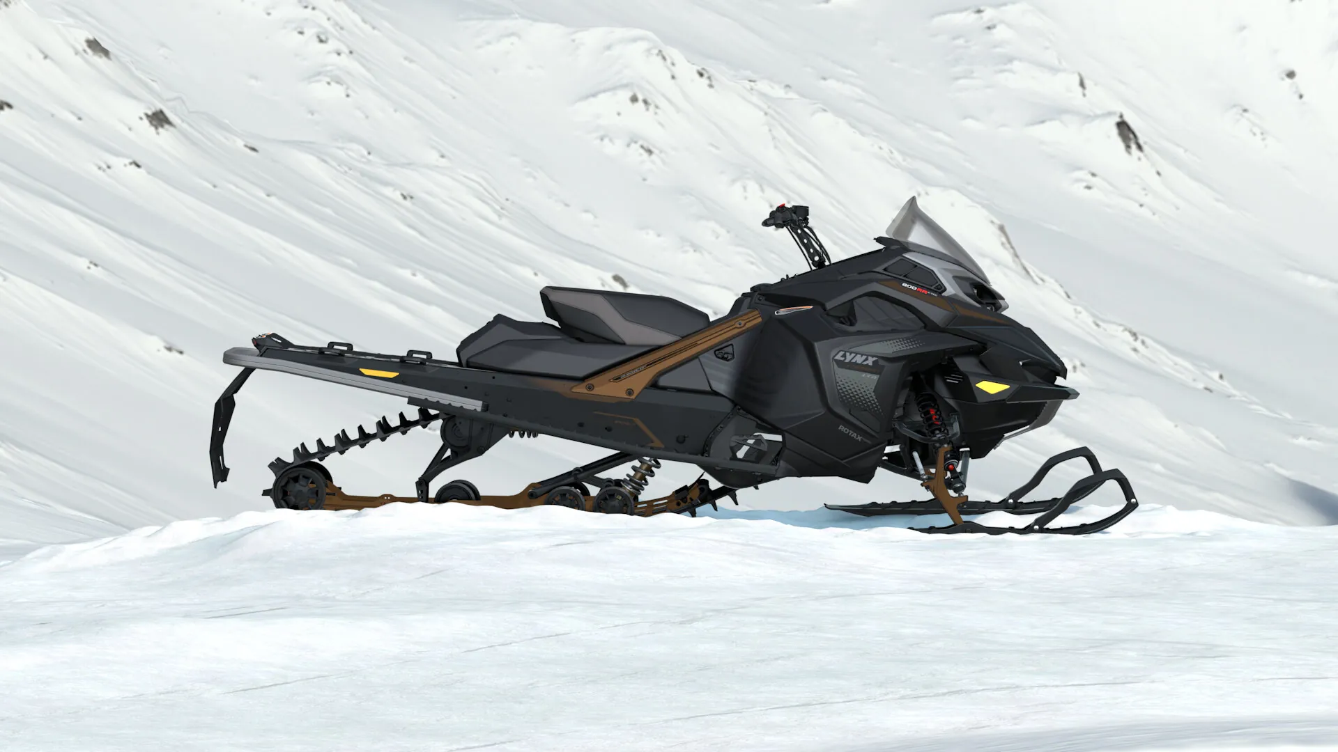 Lynx Xterrain Limited 2027, Noble Bronze / Black, вид сбоку