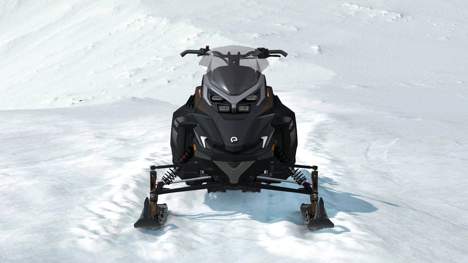 Lynx Xterrain Limited 2027, Noble Bronze / Black, вид спереди