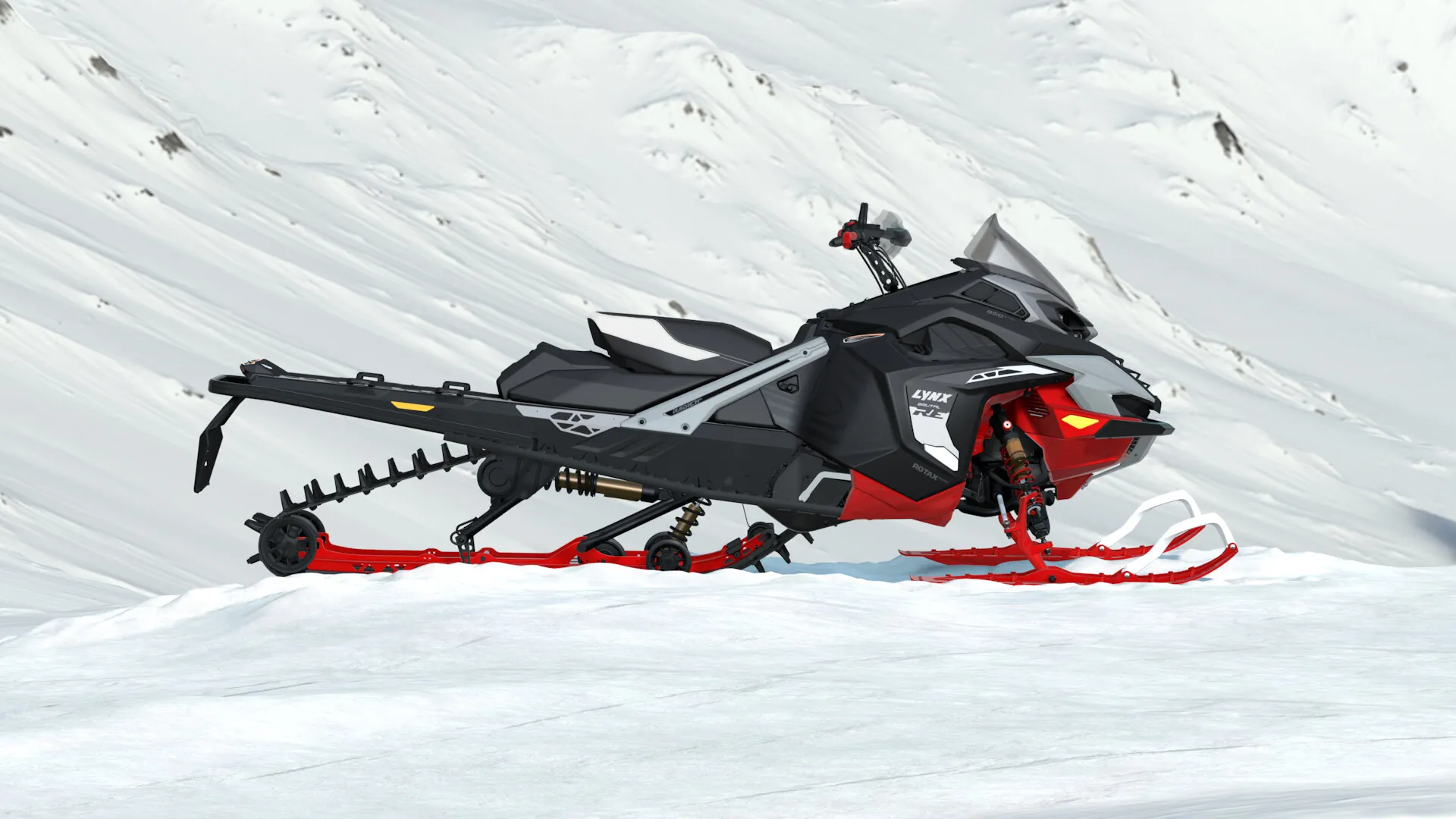 Lynx Brutal RE 2027 с широкой гусеницей