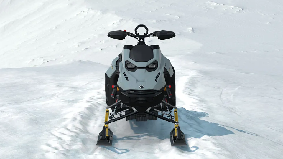 Ski-Doo Summit Expert 2027, Airy Blue, вид спереди