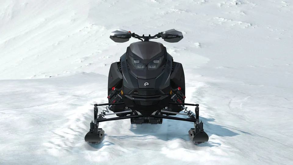 Ski-Doo Backcountry X-RS 2027, Black, вид спереди