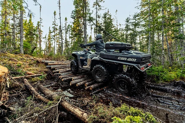 Квадроцикл Can-Am Outlander MAX 6x6 на бездорожье